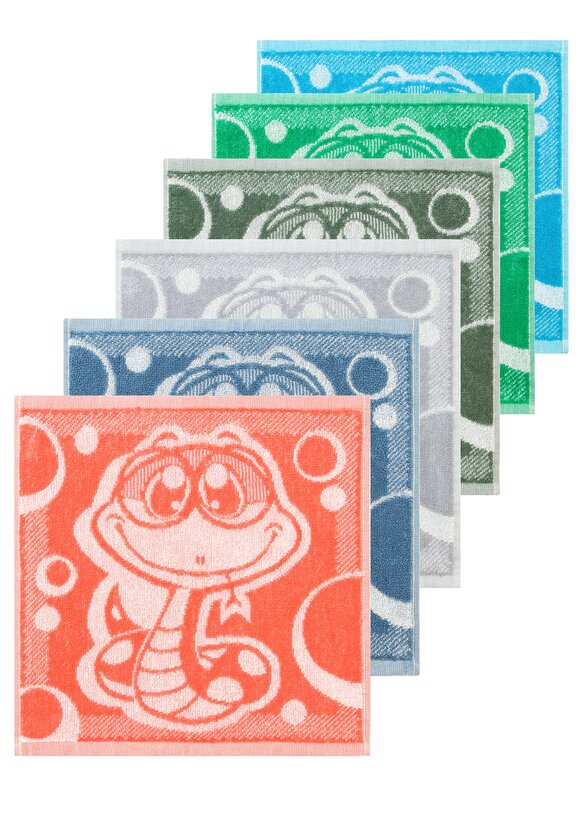 Салфетки махровые, 6 шт. шир.  580, рис. 1