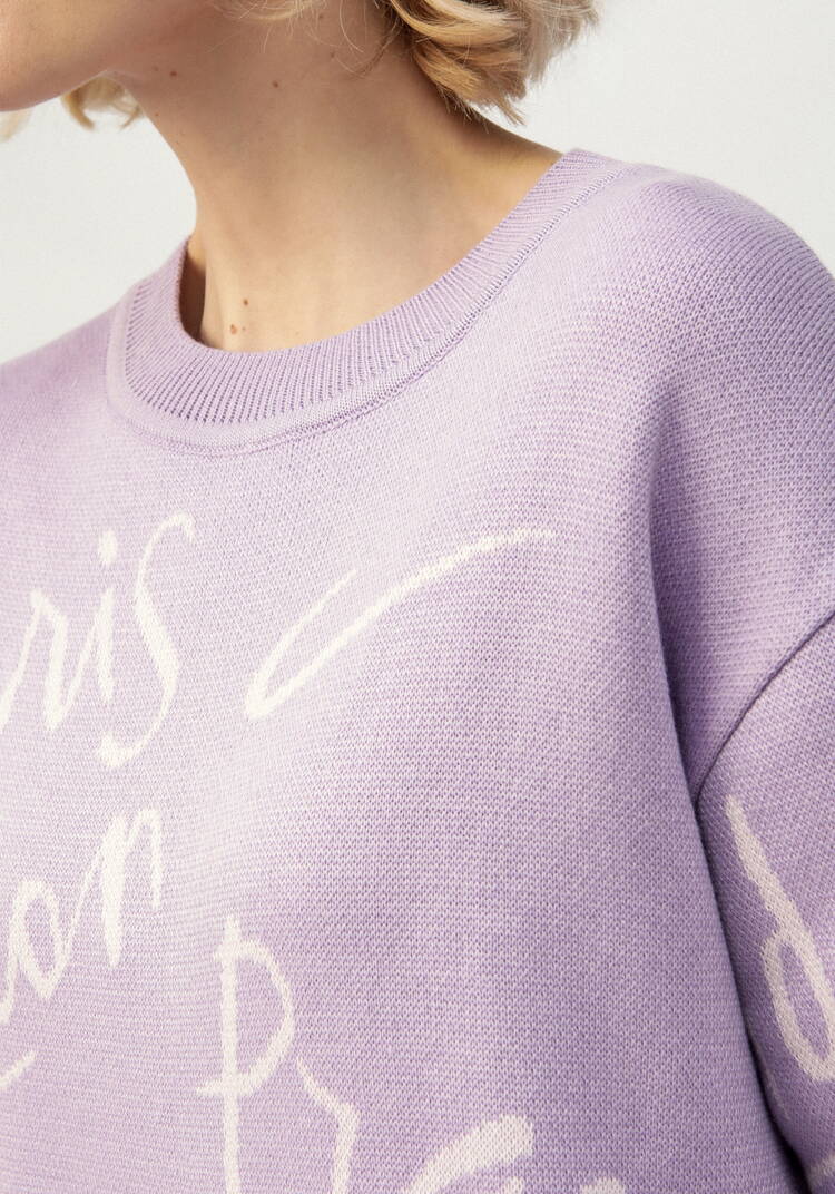 Туника с принтом леттеринг шир.  750, рис. 16