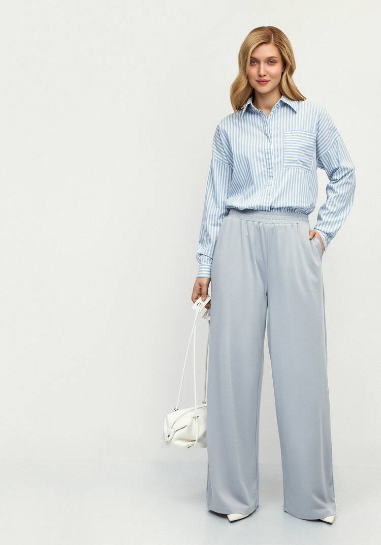 Брюки широкие трикотажные шир.  750, рис. 7