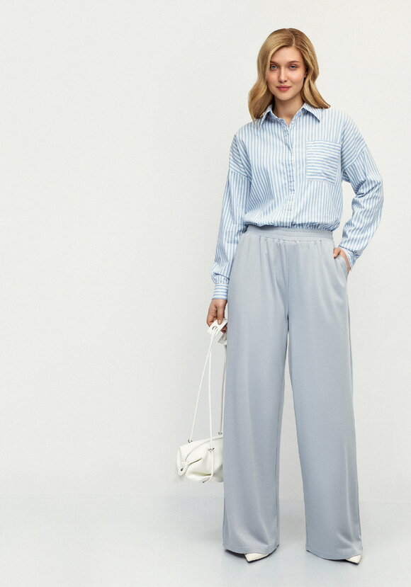 Брюки широкие трикотажные шир.  580, рис. 7