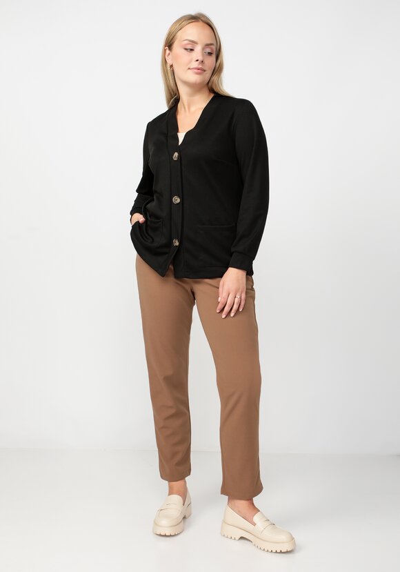 Трикотажный кардиган шир.  580, рис. 7