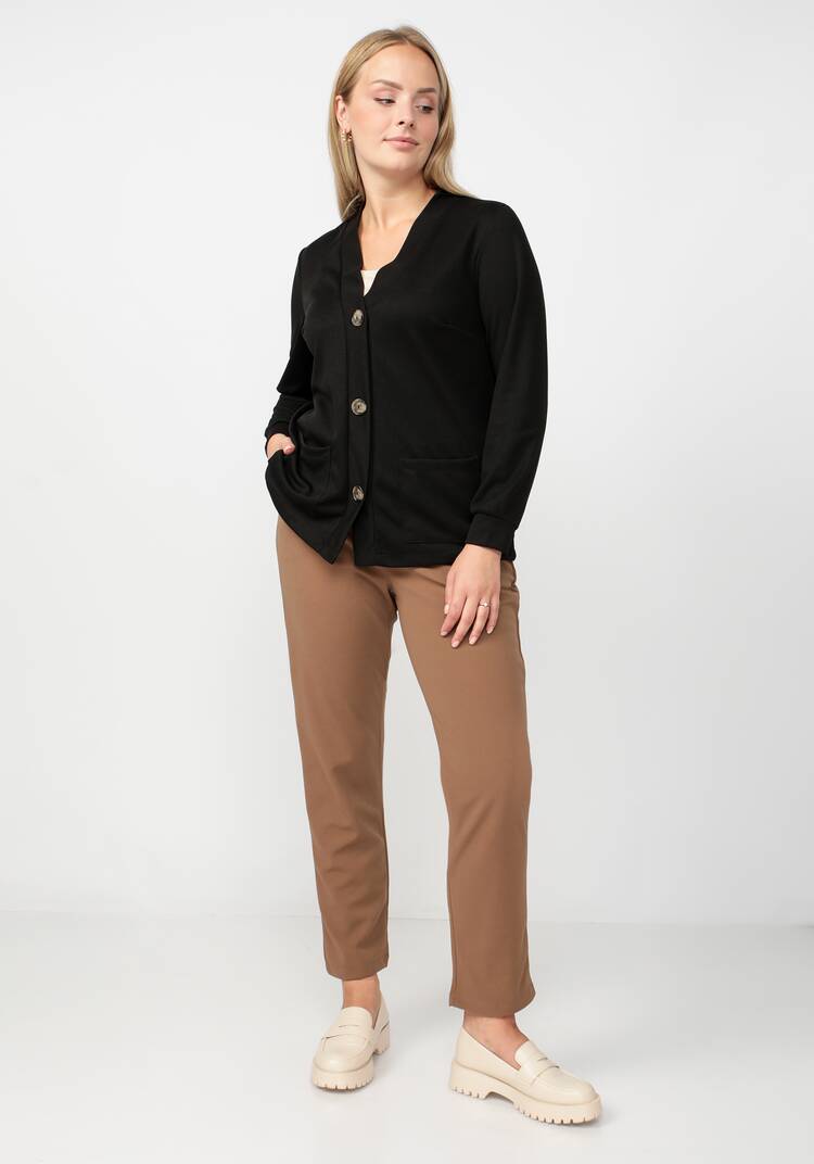 Трикотажный кардиган шир.  750, рис. 7