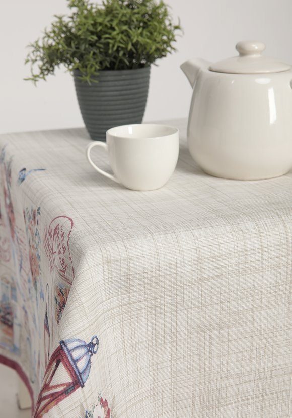 Скатерть хлопковая Званый ужин шир.  580, рис. 6