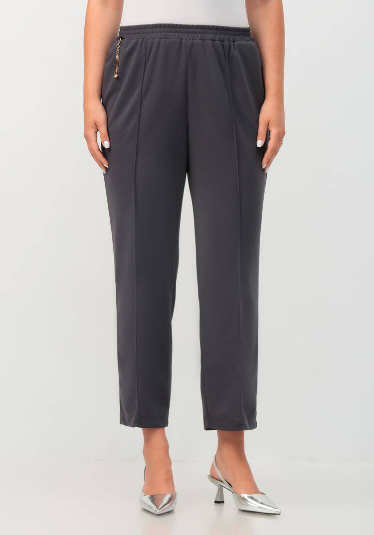 Брюки прямые на резинке по поясу шир.  750, рис. 13