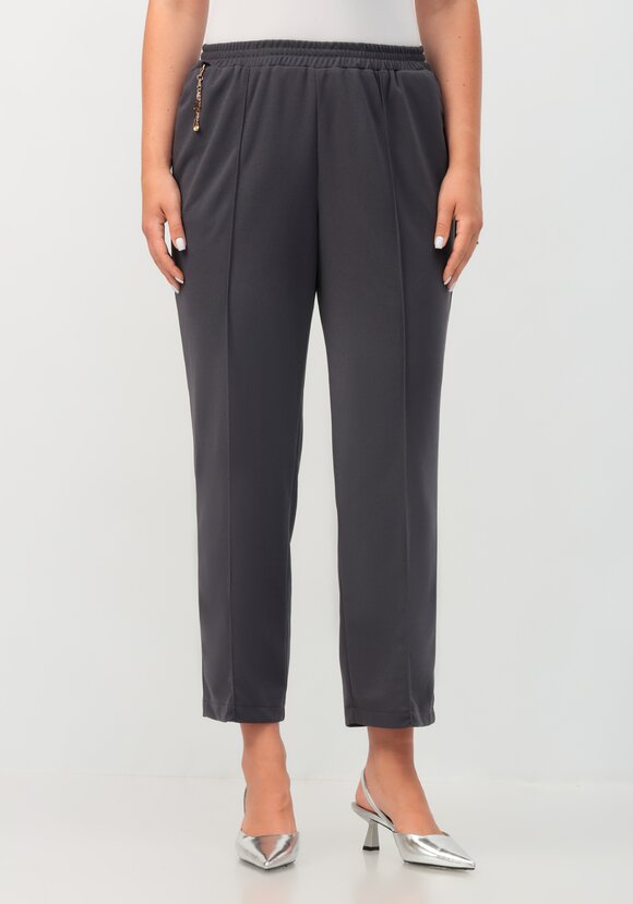 Брюки прямые на резинке по поясу шир.  580, рис. 13