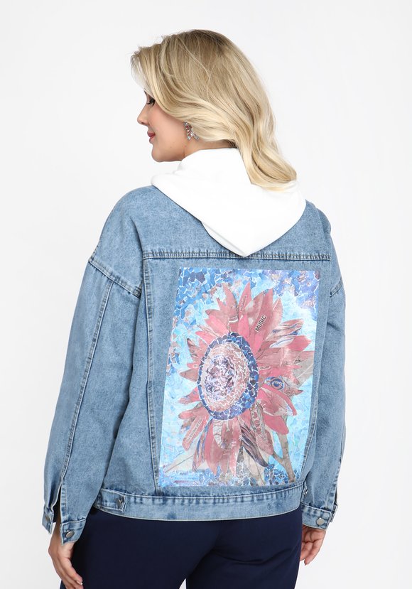 Куртка Стильный шик шир.  580, рис. 14