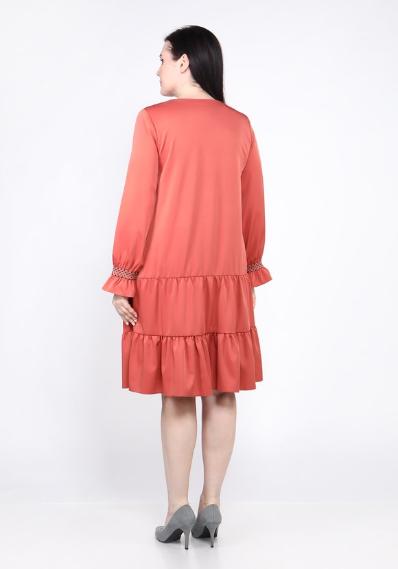 Платье Манящий рассвет шир.  580, рис. 7