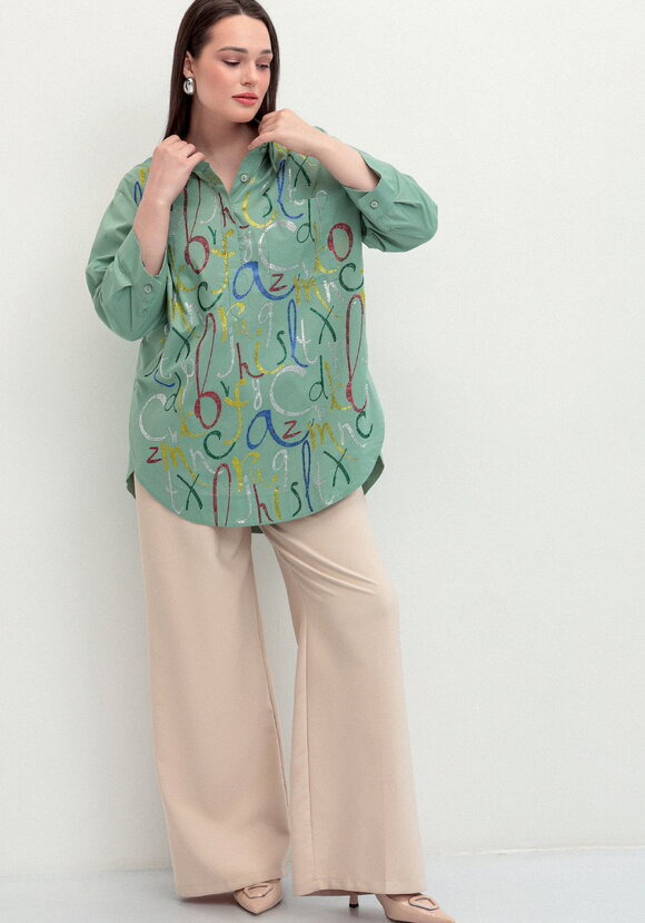 Рубашка Георгина шир.  580, рис. 9