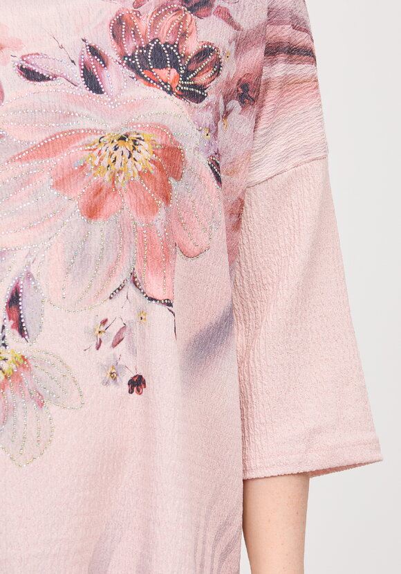 Блуза с принтом Миланика шир.  580, рис. 6