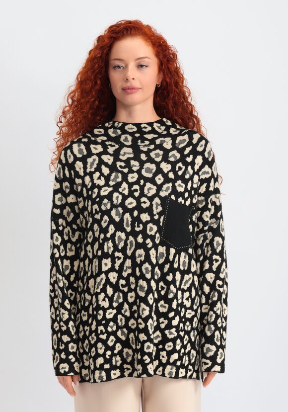 Джемпер с высокой горловиной Элизабет шир.  580, рис. 10