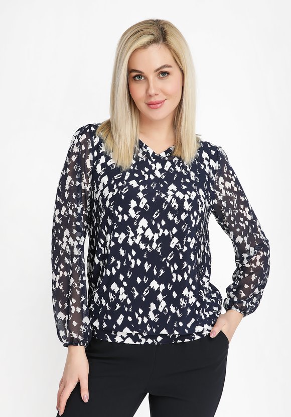 Блуза Удивительная история шир.  580, рис. 17