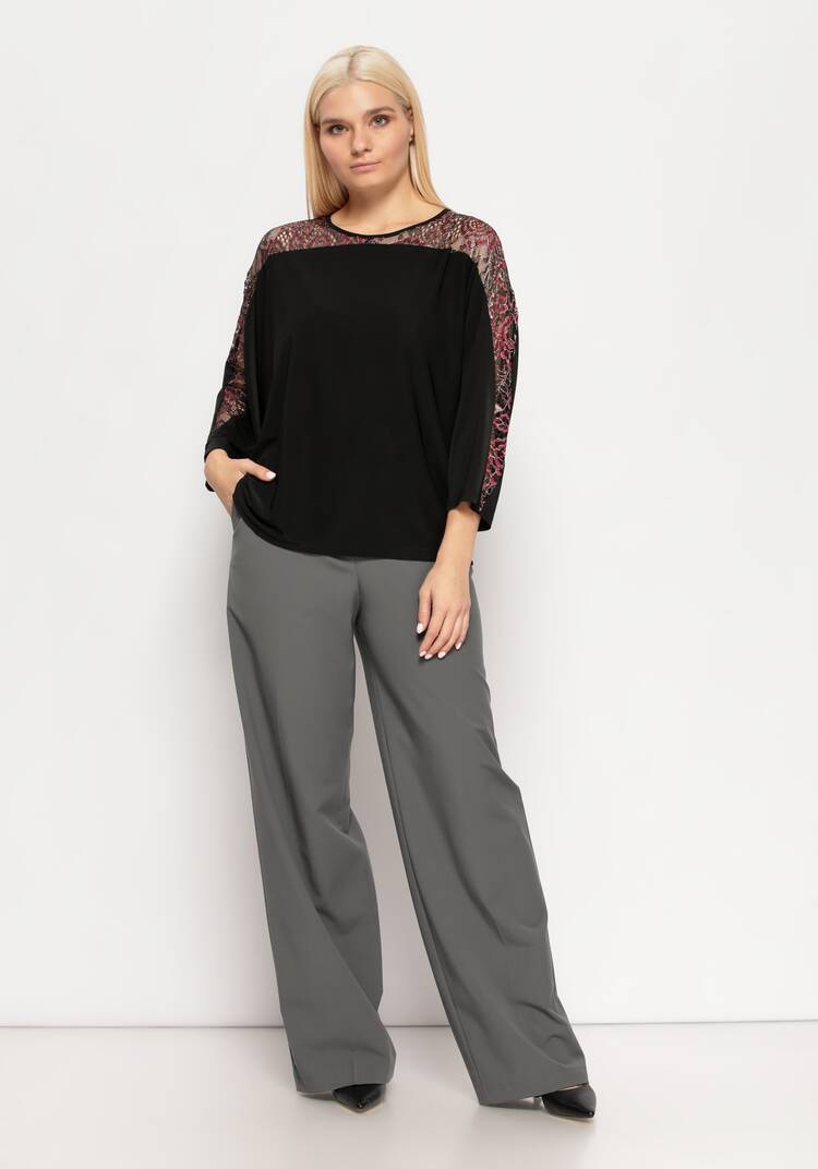 Блуза с рукавами Лeтучая мышь шир.  750, рис. 19