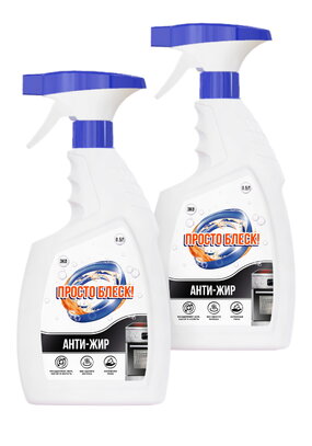 Спрей для удаления жира Просто блеск