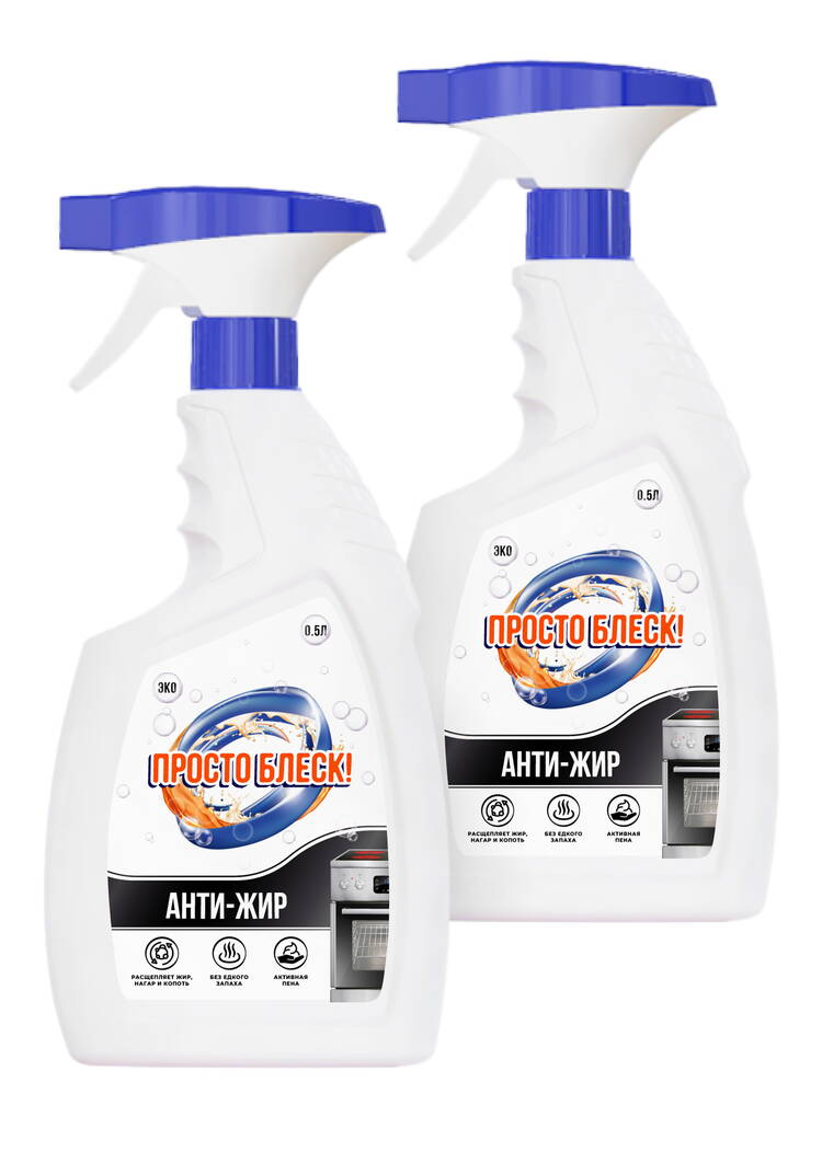 Спрей для удаления жира Просто блеск шир.  750, рис. 13