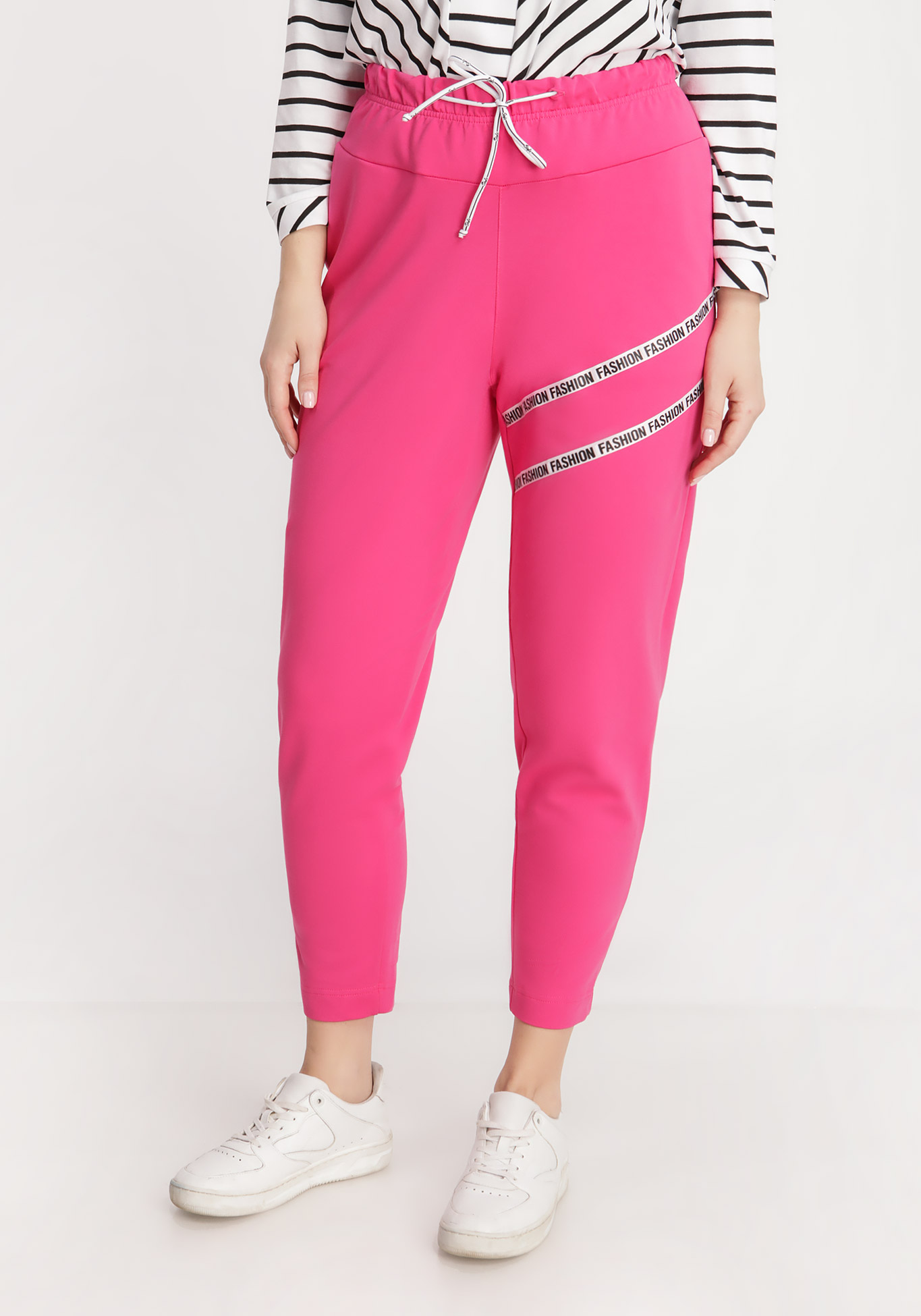 Брюки на резинке с тесьмой 1999₽