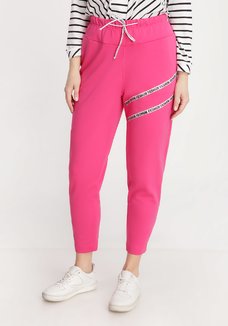 Брюки на резинке с тесьмой