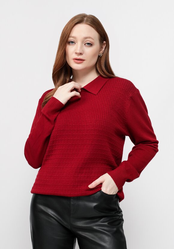 Джемпер-поло Алетта шир.  580, рис. 6