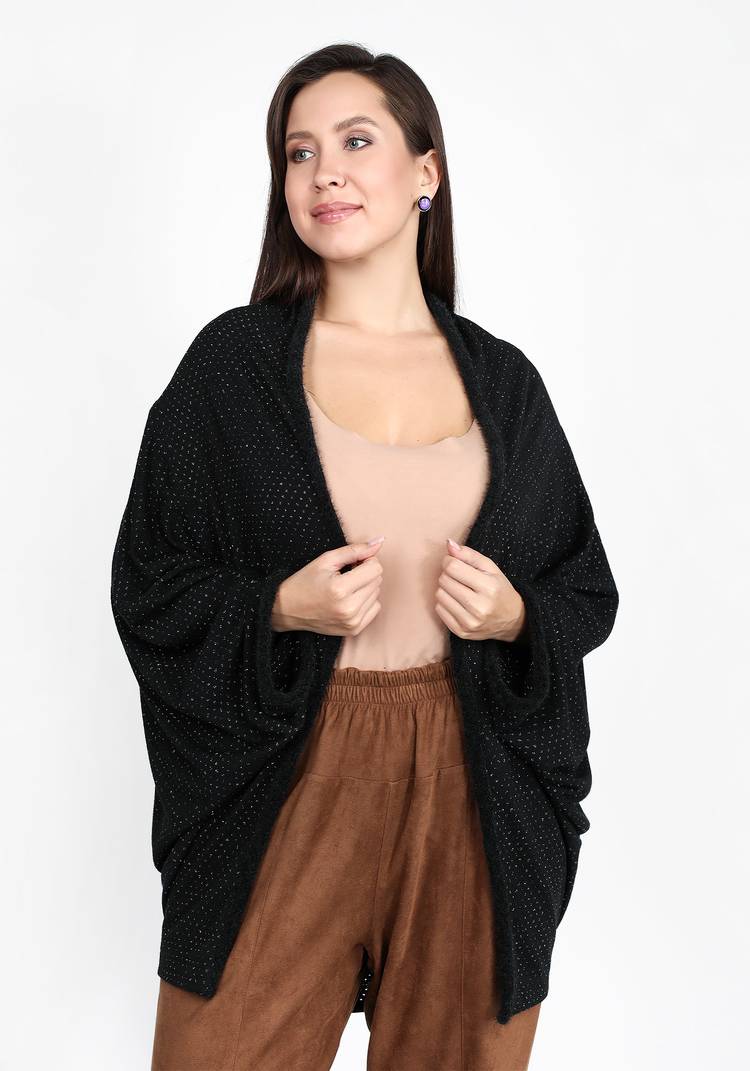 Кардиган-трансформер  летучая мышь шир.  750, рис. 11