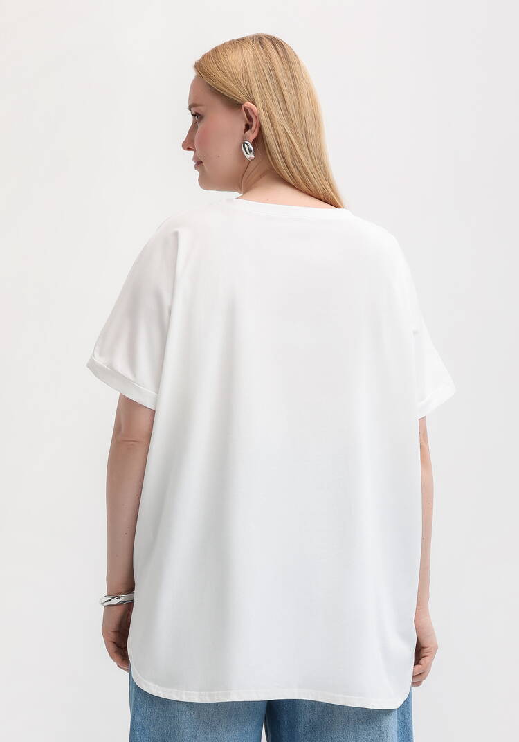 Футболка с рисунком из страз шир.  750, рис. 3