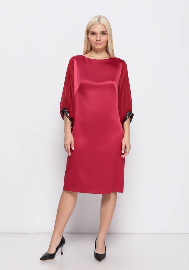 Платье Стиль рукавами из вуали шир.  750, рис. 8