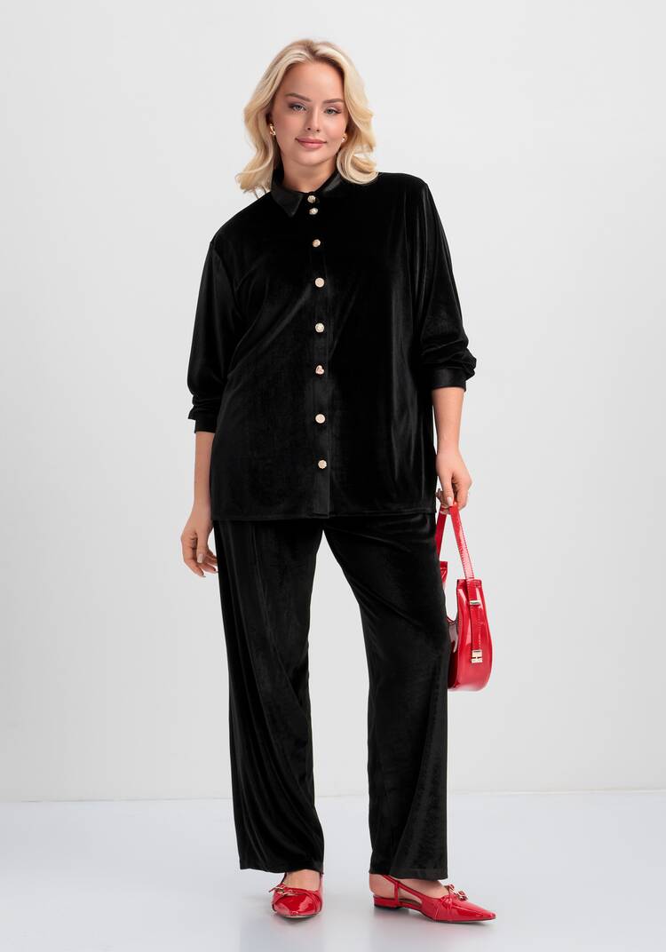 Блуза с дизайнерскими пуговицами шир.  750, рис. 18