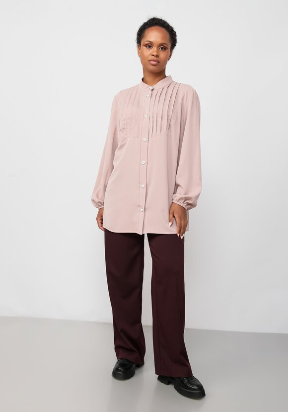 Блуза со складками по груди шир.  580, рис. 2