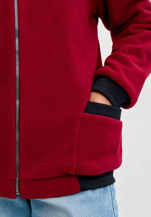 Бомбер на молнии с рибаной шир.  580, рис. 14