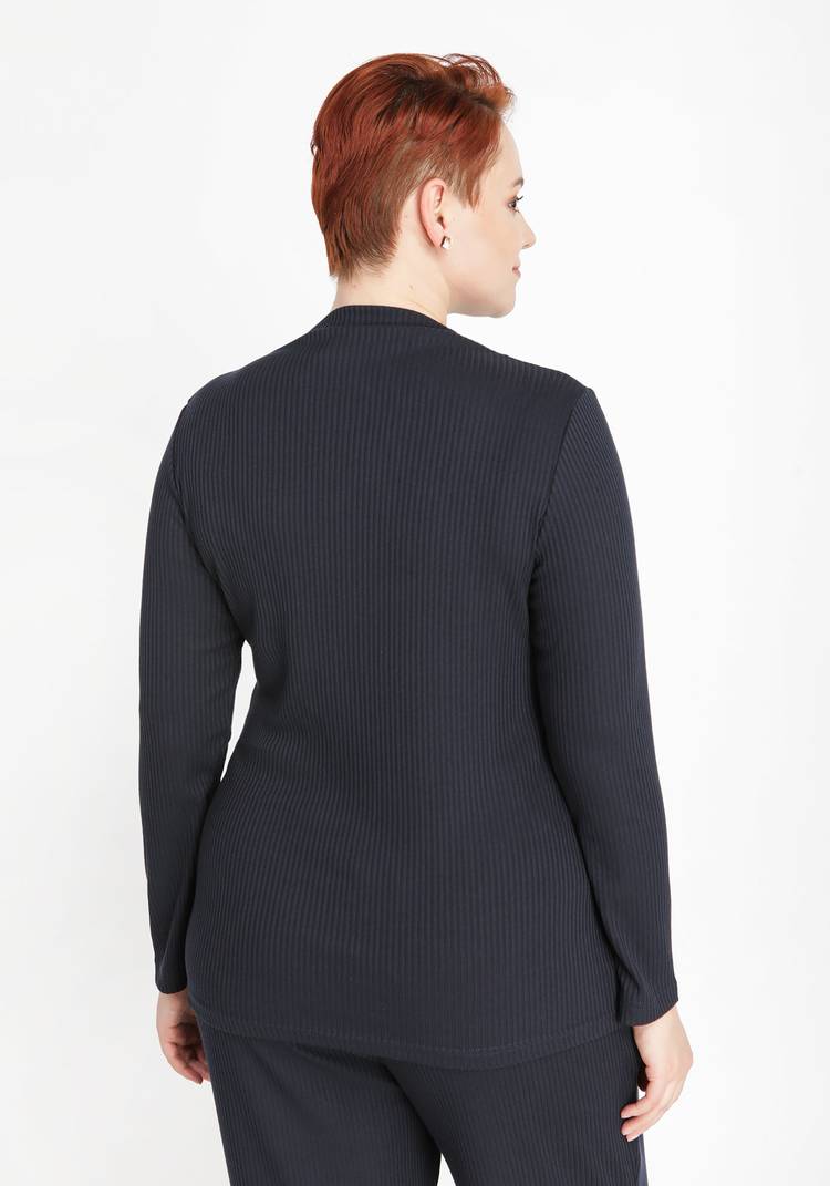 Водолазка из трикотажа лапша шир.  750, рис. 9