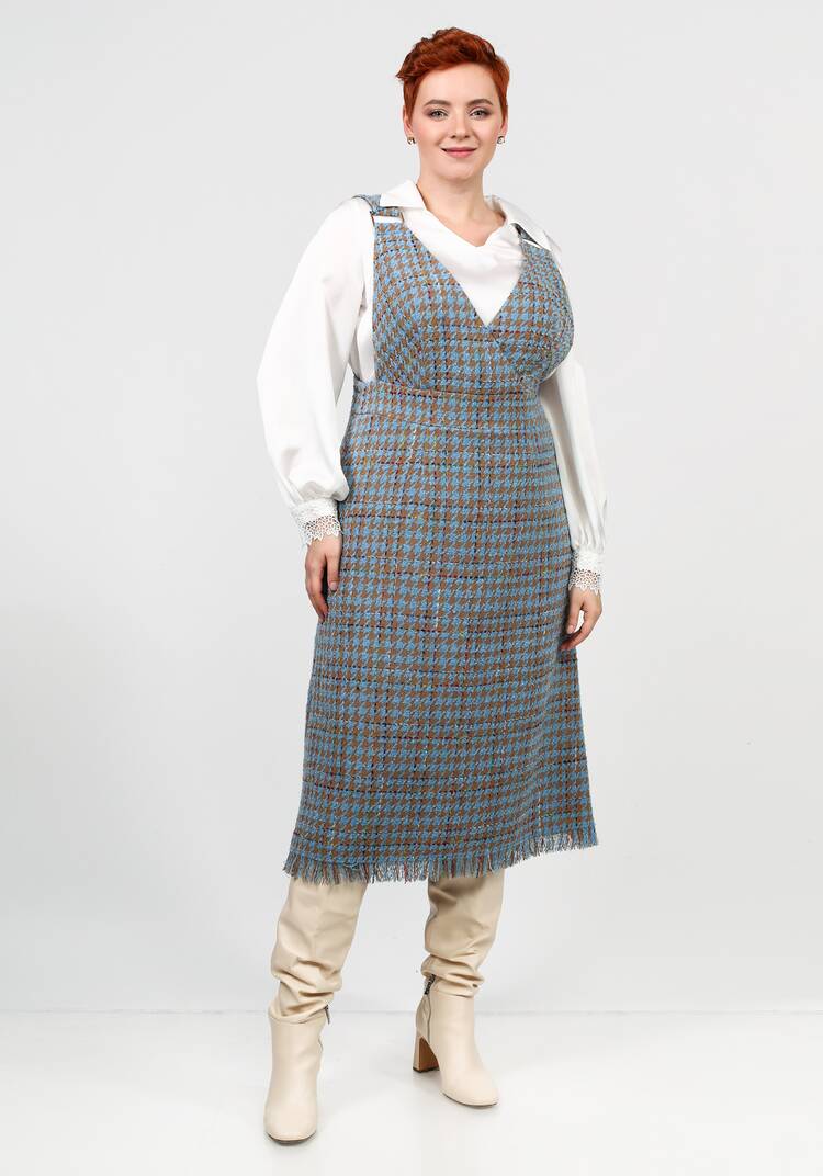 Сарафан с бахромой шир.  750, рис. 5