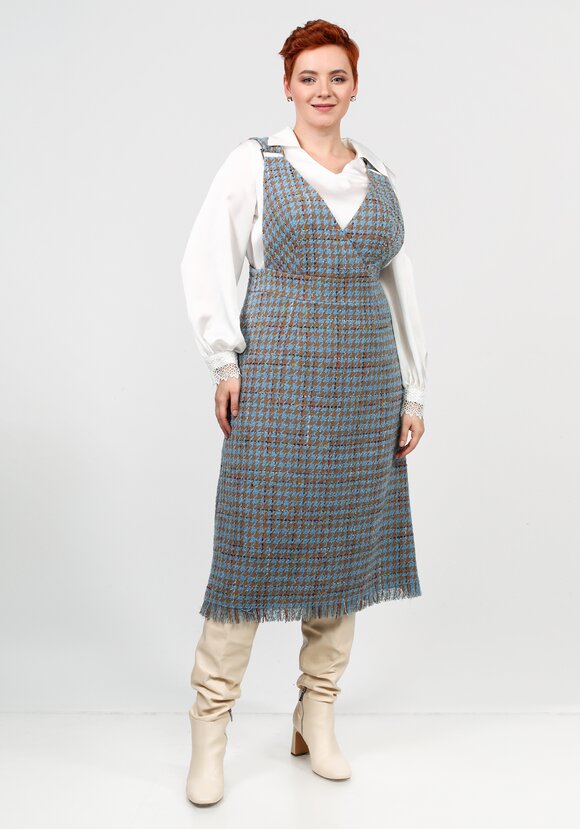 Сарафан с бахромой шир.  580, рис. 5