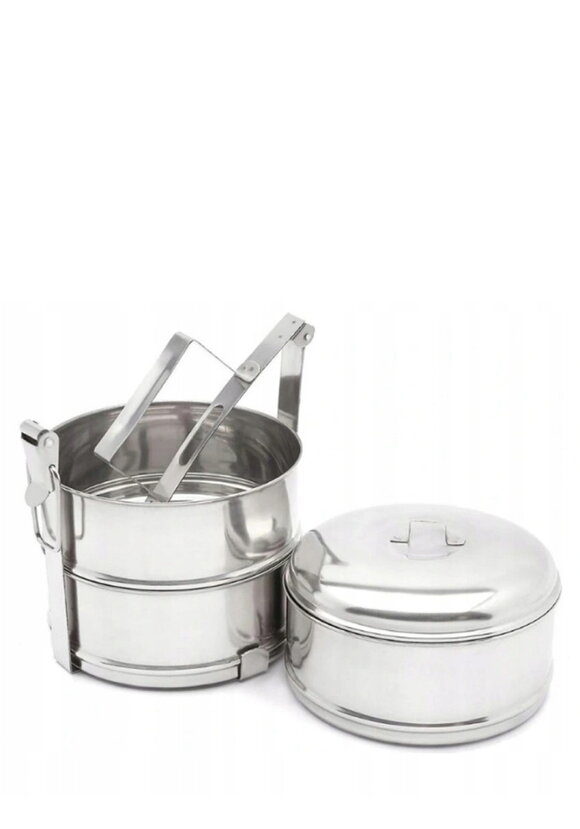 Ланч-бокс из нержавеющей стали, 3 яруса шир.  580, рис. 5