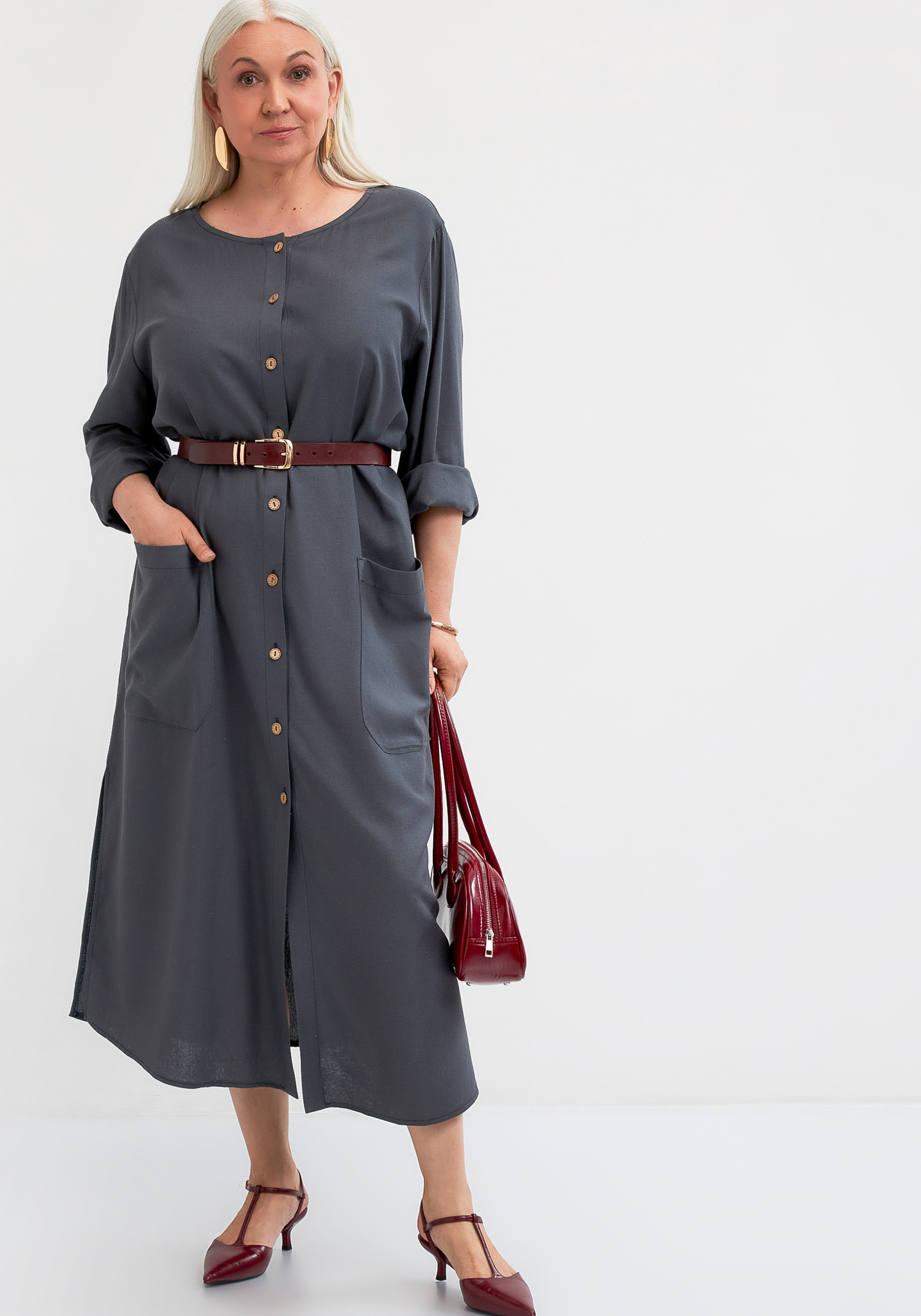 

Платье "Виконтесса", Серый