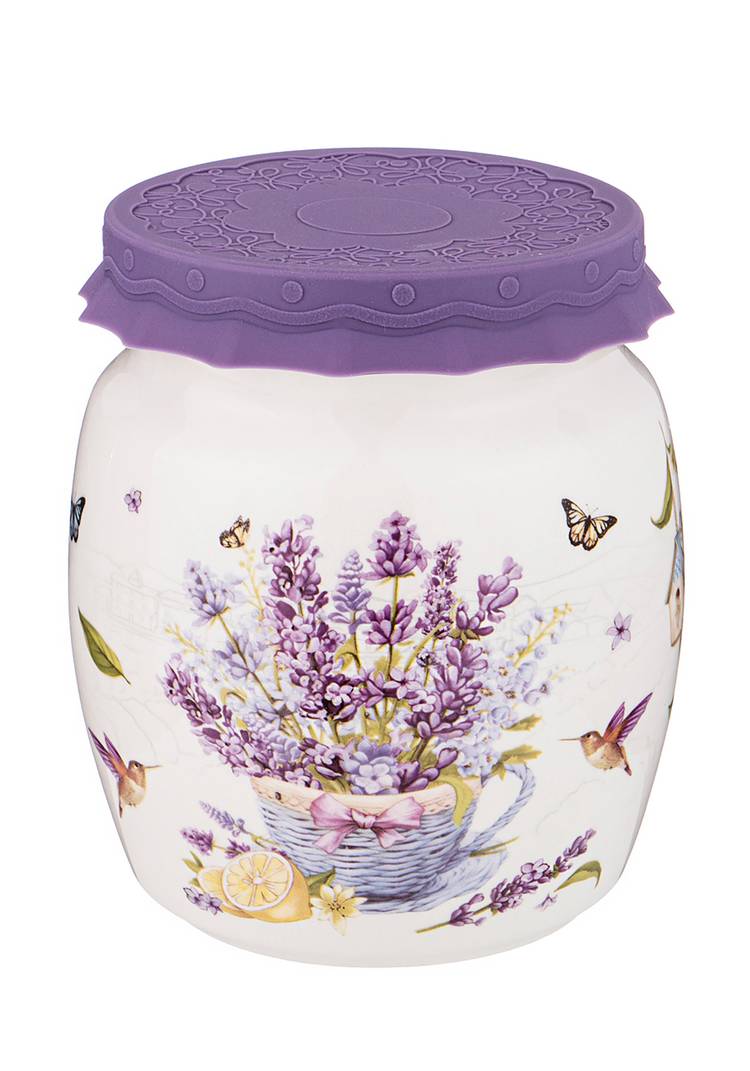 Набор из 2 банок с силиконовыми крышками шир.  750, рис. 4