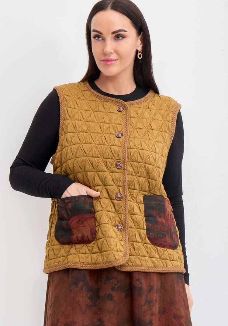 Жилет Аннабель шир.  750, рис. 7