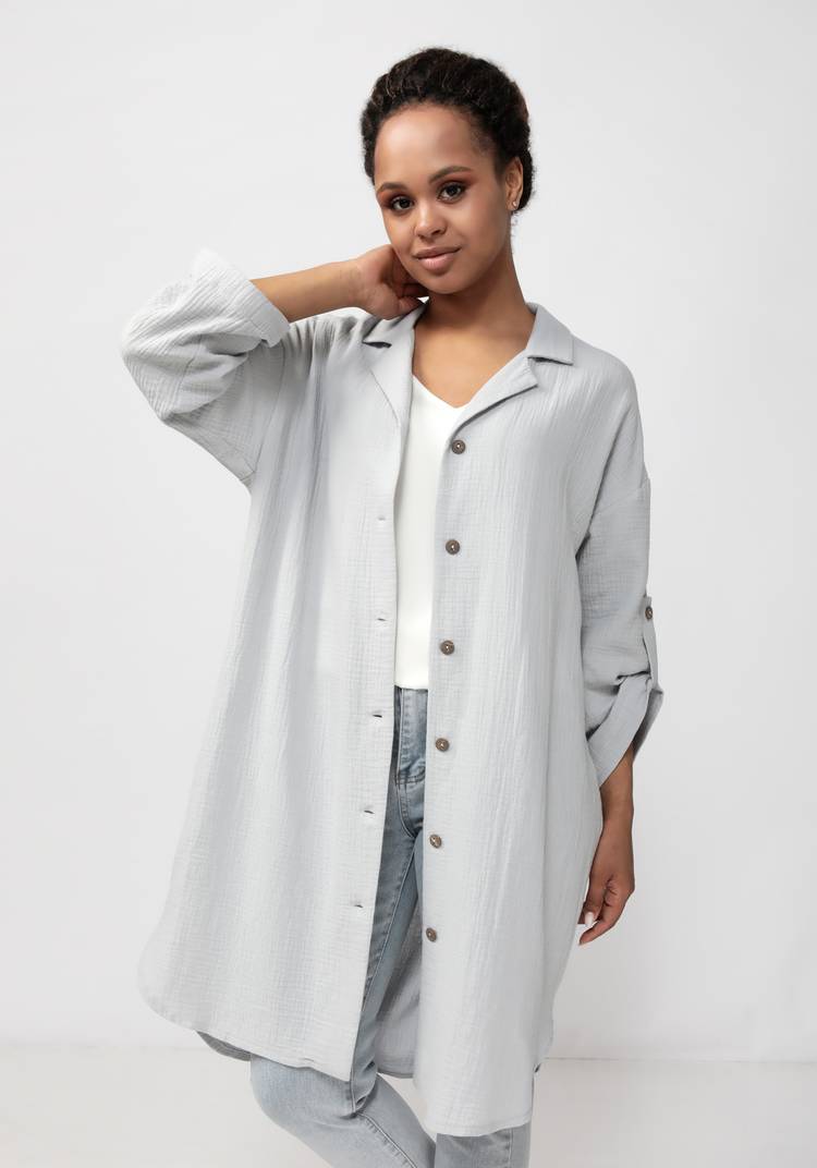 Платье-рубашка Оливия шир.  750, рис. 8