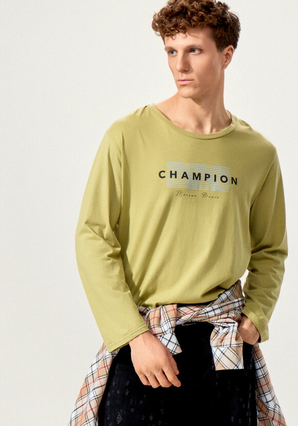 Лонгсливы с лаконичным принтом, 2 шт. шир.  580, рис. 13