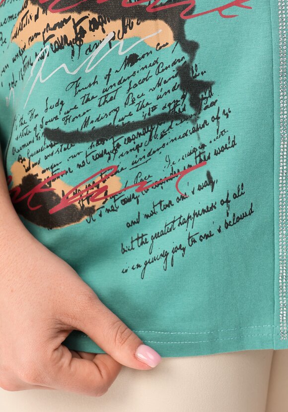 Блуза Скарлет шир.  580, рис. 15