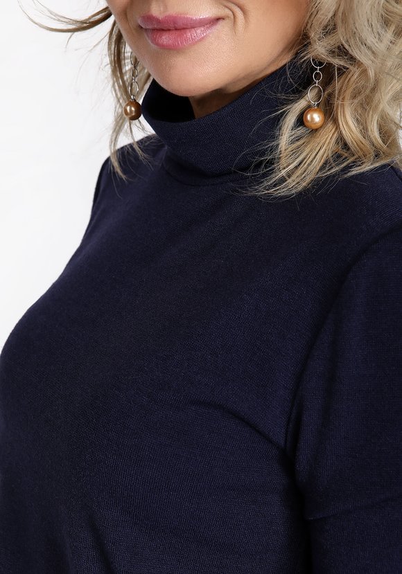 Водолазка классическая с высоким воротом шир.  580, рис. 8