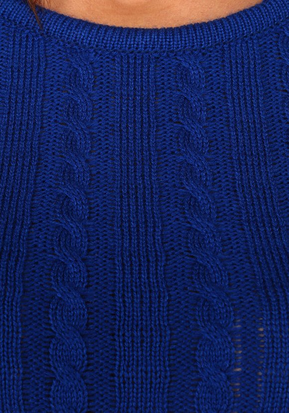 Платье прямое с вязкой косы шир.  580, рис. 9