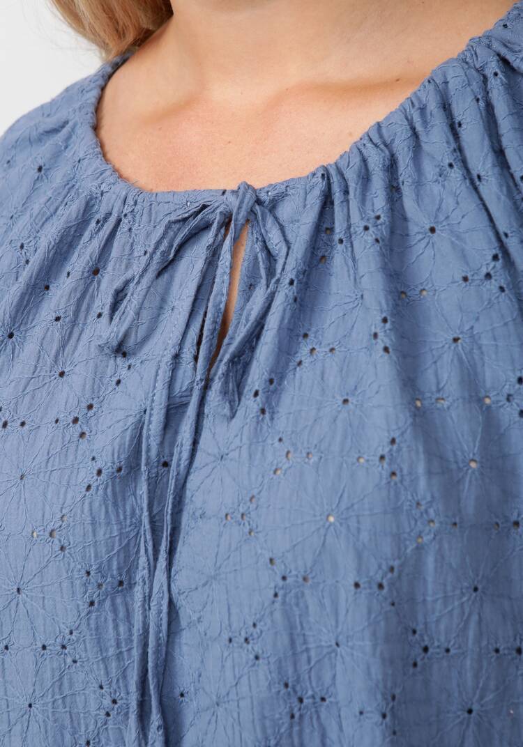 Блуза из шитья свободного кроя шир.  750, рис. 10