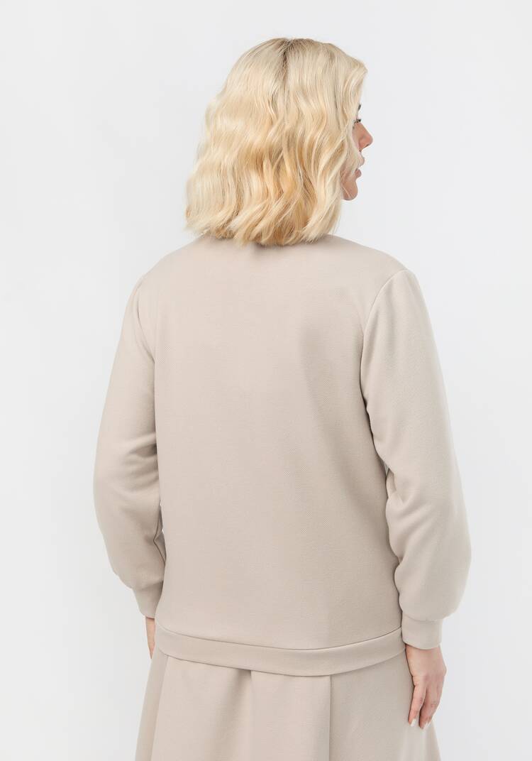 Кардиган на пуговицах однотонный шир.  750, рис. 10