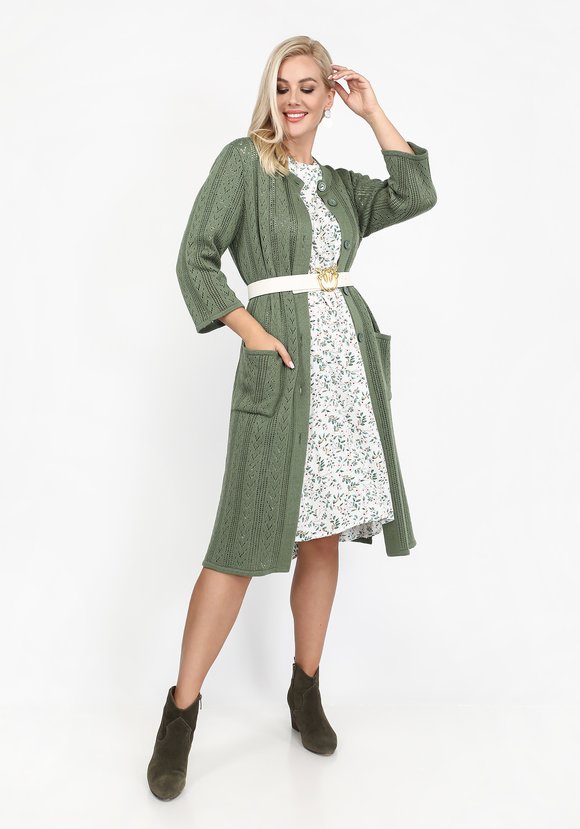 Платье с принтом мильфлер шир.  580, рис. 7