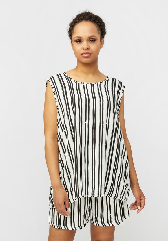 Комплект из майки и шорт Виолетта шир.  580, рис. 9