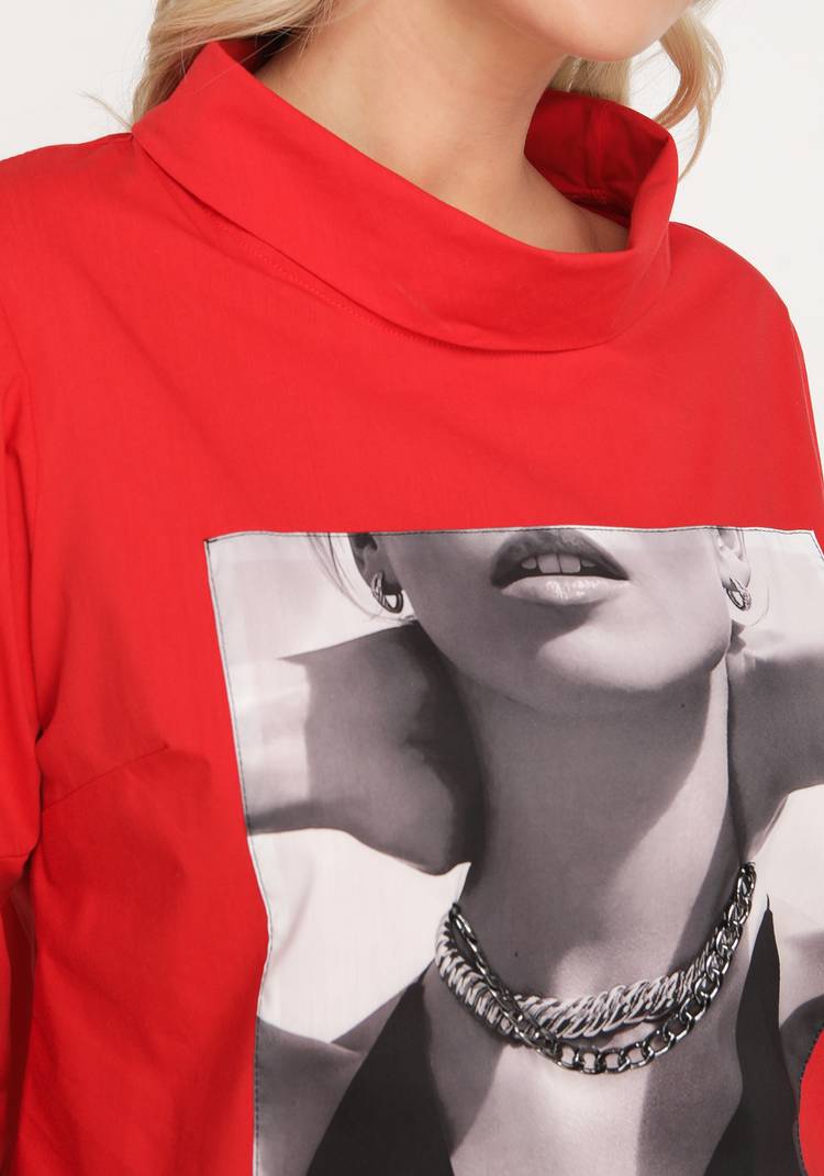 Блуза с декоративной цепочкой шир.  750, рис. 16