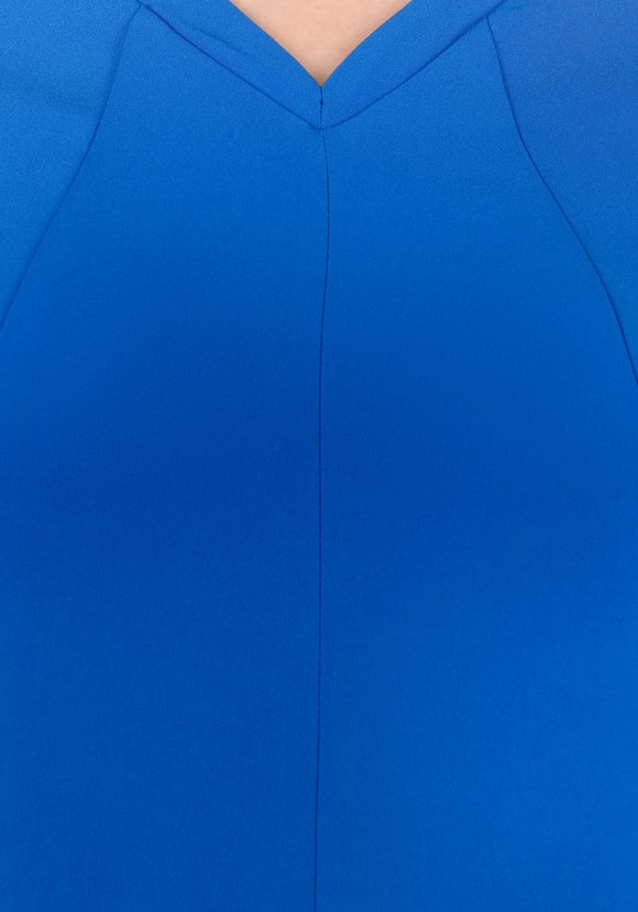 Платье свободного кроя с V-образным вырезом шир.  580, рис. 6