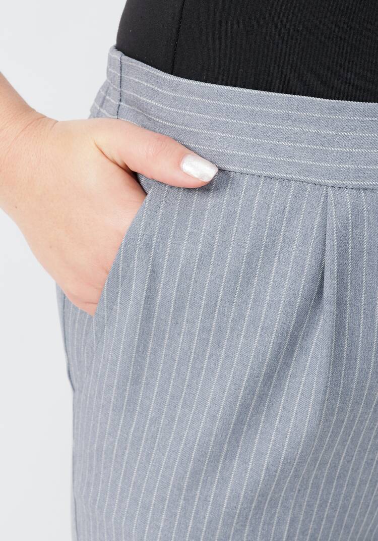 Костюм блуза и брюки в полоску шир.  750, рис. 16