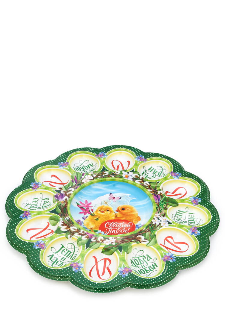 Пасхальная подставка на 12 яиц и кулич шир.  750, рис. 5