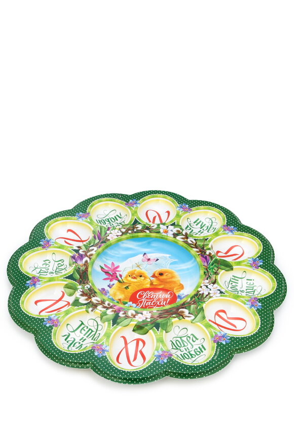 Пасхальная подставка на 12 яиц и кулич шир.  580, рис. 5