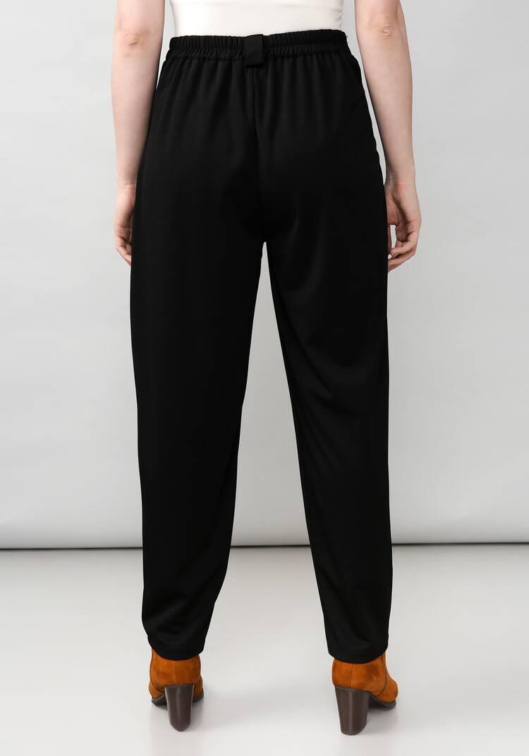 Брюки женские со сборкой на карманах шир.  750, рис. 3