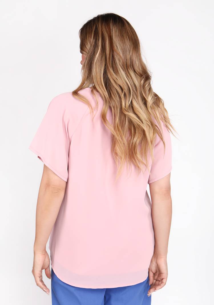 Блуза с прозрачным рукавом шир.  750, рис. 7